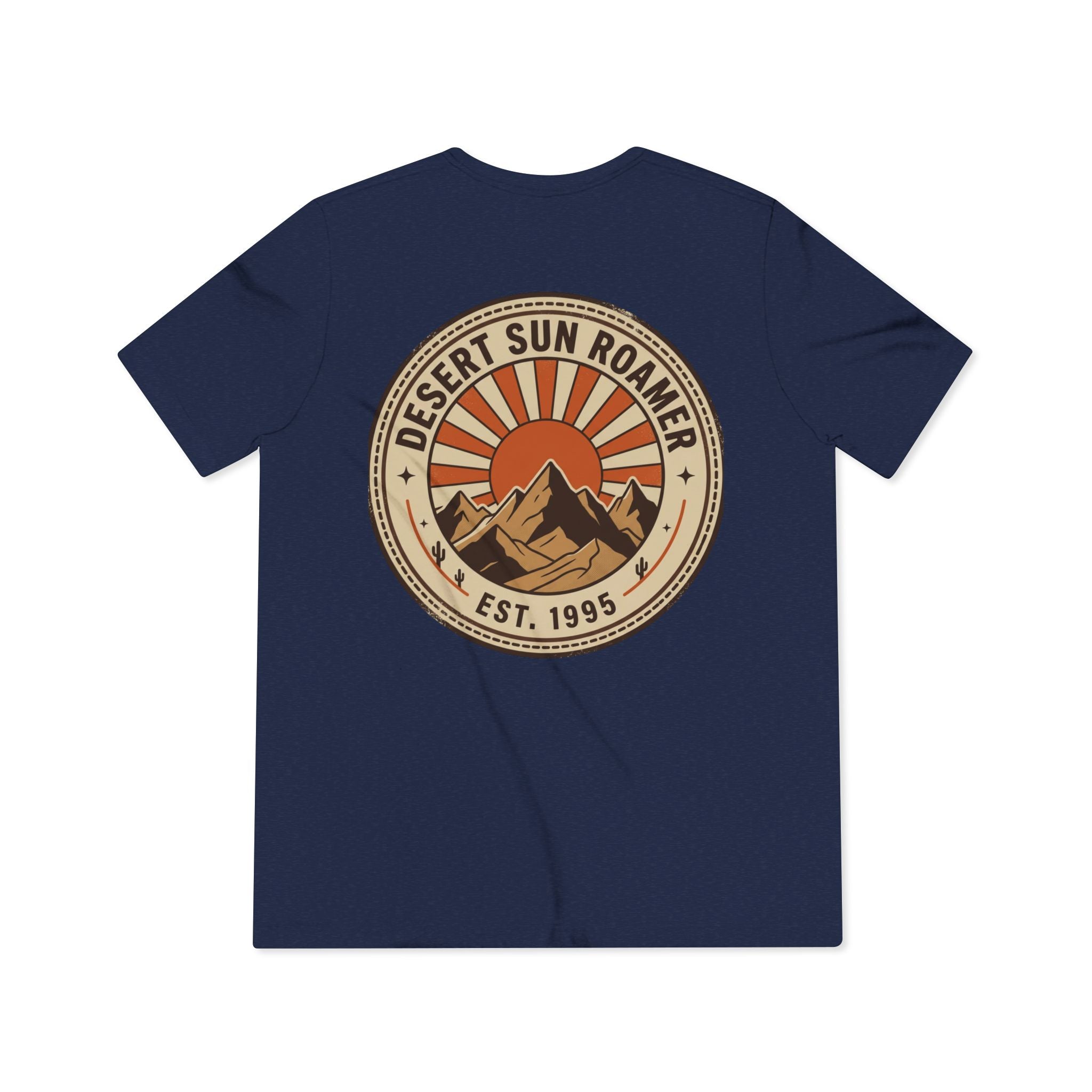 Desert Sun Roamer Tee — Vintage Mountain Sunset Graphic T‑Shirt
